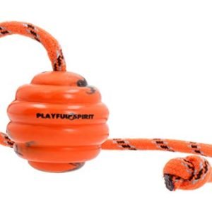TRIXIE cane giocattolo giocattolo palla gomma naturale 7cm Squeaky MEDIUM colore scelta 